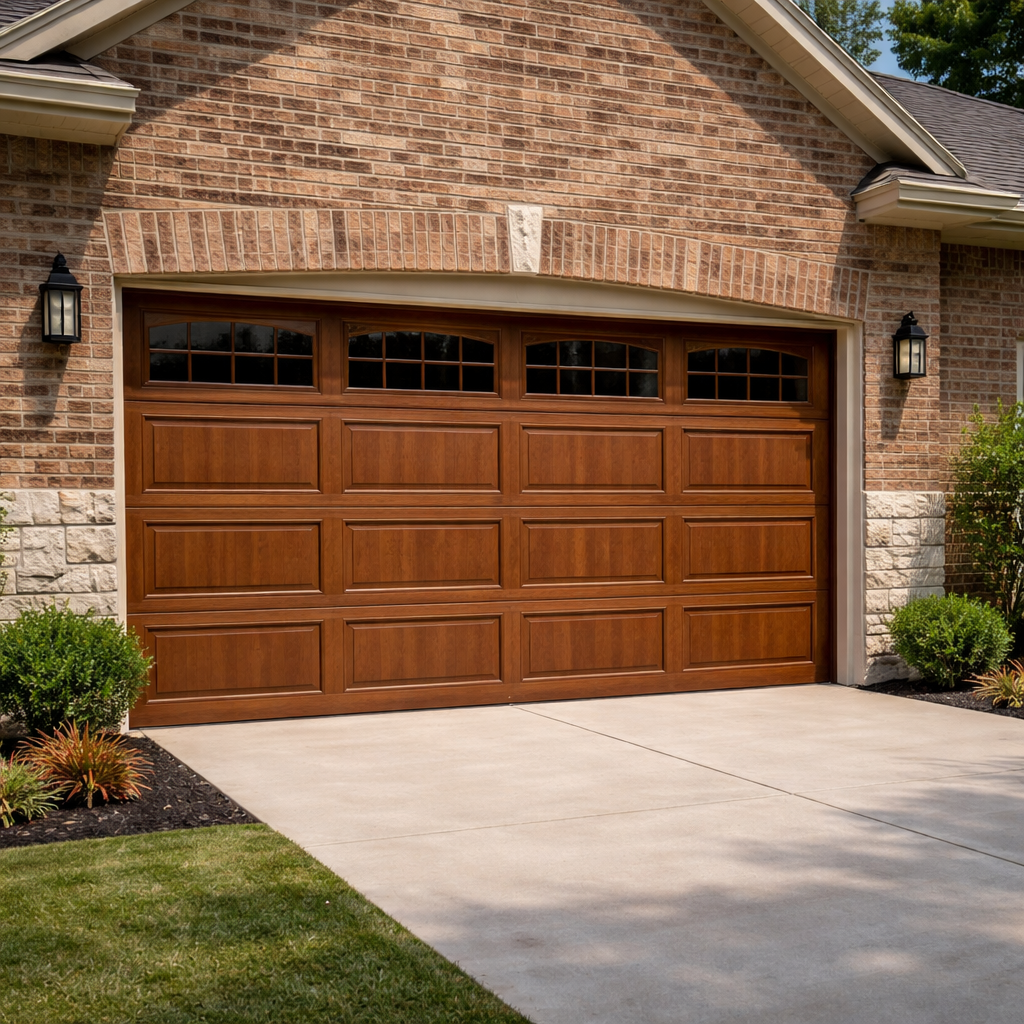 Traditional garage doors